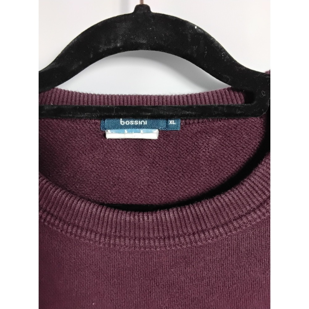 Harry Potter Chamber Of Secrets Sweatshirt Bossini Size XL Burgundy Gold - Picture 4 of 5